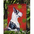 thumbnail image 3 of Carolines Treasures LH9326GF 11 x 15 Po. Drapeau de Noël Great Dane Flocons de Neige Rouges et Verts - Taille Jardin, 3 of 3