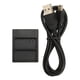 thumbnail image 1 of Camera Battery Charger Dual Channel USB Camera Battery Charger with Indicator Light for Home Travel, 1 of 5