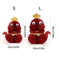 thumbnail image 3 of Chinese New Year Honeys Comb Centerpieces Snake Shape Table Centerpieces New Year Party Supplies for Home Decorations, 3 of 9