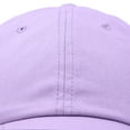 thumbnail image 2 of DALIX Womens Hat Lightweight 100% Cotton Cap in Lavender, 2 of 6