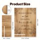 thumbnail image 2 of Decoración de bodas Letrero de bienvenida de madera Adorno de tablero de mensajes 28x21cm artesanía de madera natural para decoración de hogares y eventos, 2 of 7