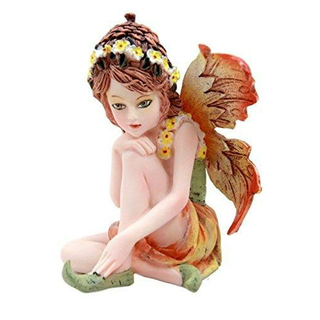 Ebros Gift Figurine Miniature de Jardin Fleur de Soleil Brillante Fairy 2,75h