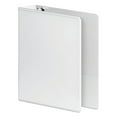 thumbnail image 2 of Heavy-Duty Round Ring View Binder w/Extra-Durable Hinge, 3" Cap, White, 2 of 2