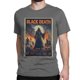 thumbnail image 5 of Camiseta de la gira europea del Doctor de la Peste Negra para hombre y mujer, de algodón puro, de manga corta y cuello redondo, talla grande, 5 of 7