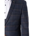 thumbnail image 4 of Marc Darcy Jenson Check Blazer, Blue, 4 of 10