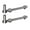 8inch, variant on Pair Steel J Bolts Post Hinges Heavy Duty Gate Hinges Rustproof Door Hinges Corrosions Resistant Door Hinges for Outdoor Gate