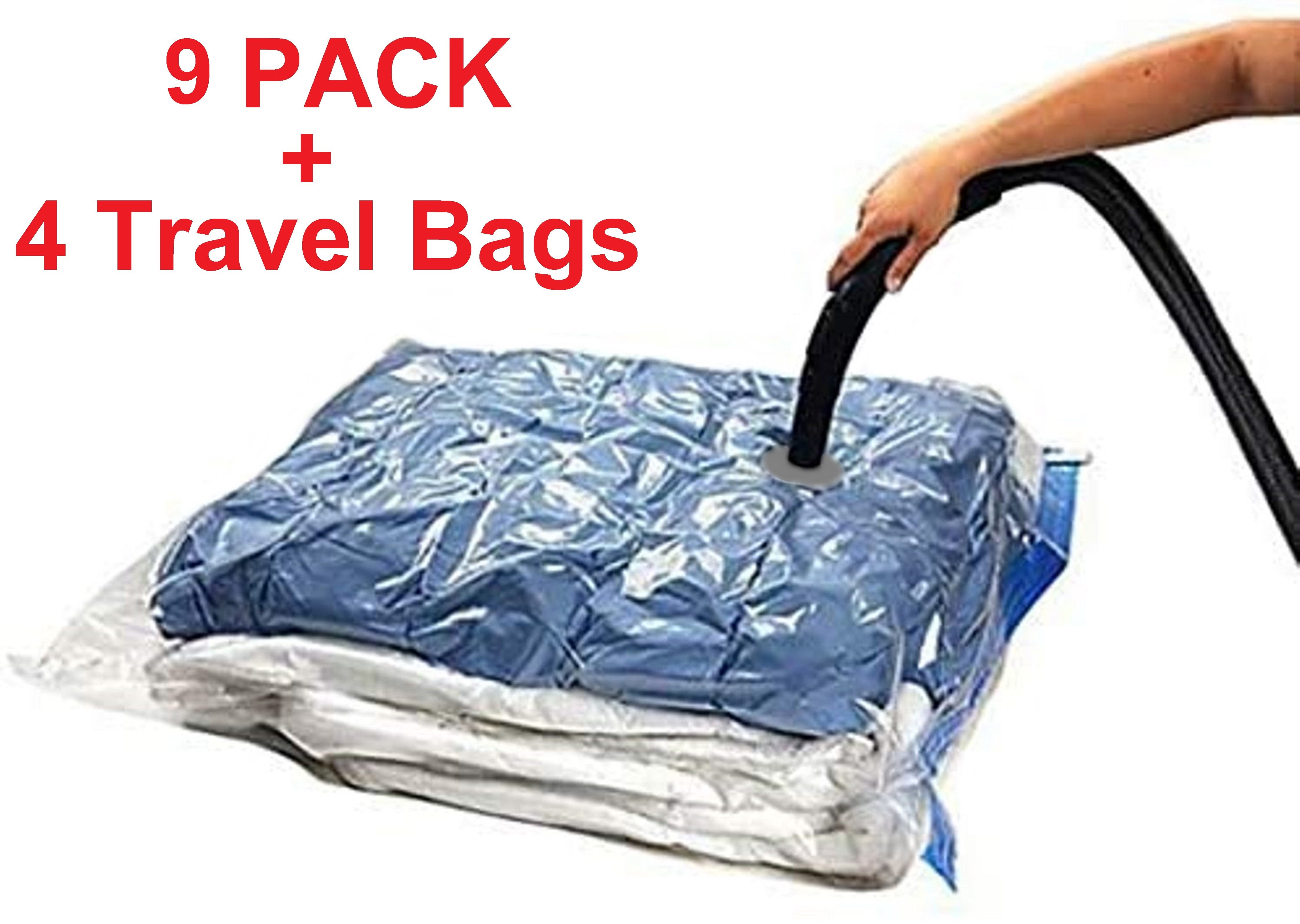 Black & Decker Vacuum Storage Bags - Suitcase Space Bag & Travel Vacuum Set