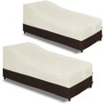 thumbnail image 1 of Funda para Sillón Tumbona Exterior Fácil de Usar e Impermeable Paquete de 2, 1 of 7