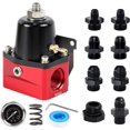 thumbnail image 1 of GFDYREE Fuel Pressure Regulator EFI Bypass Return Adjustable 20-120psi, 1 of 6