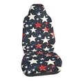 thumbnail image 5 of Car Seat Protection Cover 33×20.5in Easy To Install Elastic Anti Fouling Comprehensive Package For Car Suv Truck Independence Day Theme Star (10), 5 of 8