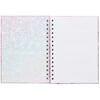 LaurDIY Pink Unicorn Collection Cute Notebooks for School, 160 Ruled Pages