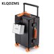 thumbnail image 3 of KLQDZMS equipaje de viaje de mano 20 "24" 28 pulgadas marco de aluminio cubierta de carrito de gran capacidad caja de embarque de PC maleta multifunción, 3 of 4