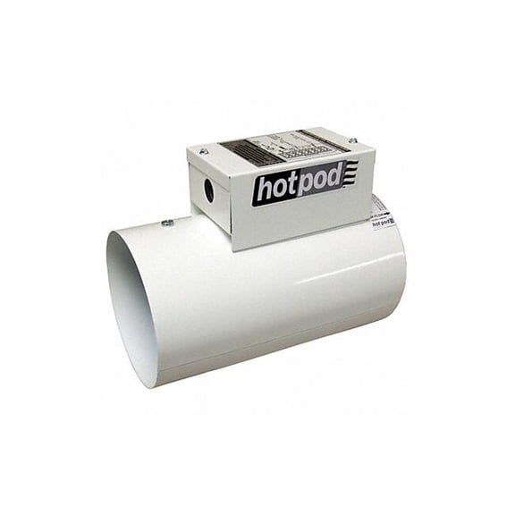 TPI HP6-1000120-2T Hotpod 3412 BTU 6" Dia Hardwired Duct Mounted Electric Heater