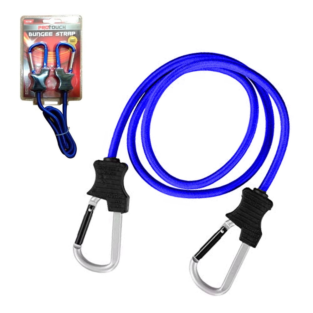 Heavy Duty Bungee Cords with Hooks Proudly Made by SUPER SMITHEE 27 Piece Securing Straps for Luggage Durable Metal Clip Fasteners with Robust Tie Down Fiber 