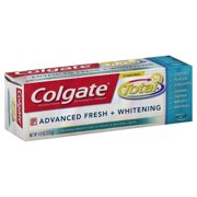 Colgate Total Advanced Fresh Whitening Gel Toothpaste, 4 oz