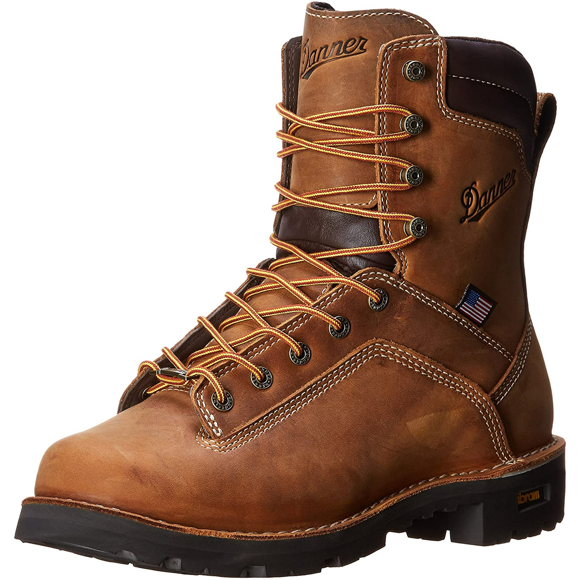 Danner Men's Quarry USA 8 Inch Work Boot,Distressed Brown,11 D US