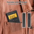 thumbnail image 4 of Radio portátil TOMASHI con altavoz, pantalla LCD, 4 of 8