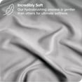 thumbnail image 3 of Bare Home Ultra-Soft Stretchy Sheet Set - Premium 1800 Collection - Deep Pockets - 3 Piece - Twin XL, Light Gray, 3 of 8