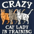 thumbnail image 3 of CafePress - Crazy Cat Lady Dark T Shirt - Men's Classic Graphic Cotton T-Shirt, 3 of 4