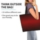thumbnail image 2 of Fotbe Red Geometric Bolsa Tote Estética de Lona con Estampado para Mujer - Bolsa Reutilizable de Hombro Casual para Vacaciones, Compras, Trabajo y Gimnasio, 2 of 8