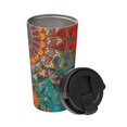 thumbnail image 2 of Honeii Mandala Colorful Print Travel Coffee Mug Insulated Coffee Cup with Leakproof Lid, Coffee Tumbler, Reusable Coffee Cups with Seal Lid, 2 of 8