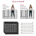 thumbnail image 5 of Jhsomdr Dog Playpen 14 Panels 40" Height Pet Dog Fence Metal Outdoor Dog Exercise Pen with Doors, 5 of 8