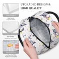 thumbnail image 3 of Salouo Rabbit And Butterfly for Insulated Lunch Bag for Women/Men - Leakproof Cooler Tote Bag Organizer - Reusable Lunch Box for Office Picnic Hiking Beach-One Size, 3 of 6