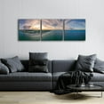 thumbnail image 3 of Epic Art 'Deerfield Beach, Florida' by Epic Portfolio, Acrylic Glass Wall Art, 3 Piece Set, 72" x 24", 3 of 8
