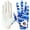 Blue Camo, variant on FINGER TEN Golf Gloves Men Left Hand Right with Ball Marker USA Flag Blue Camo Plaid Pack, Mens Leather Golf Glove All Weather Grip Small Medium ML Large XL