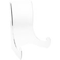 thumbnail image 1 of Plymor Clear Acrylic Flat Back Easel with Shallow Support Ledges, 18" H x 14" W x 10.25" D, 1 of 4