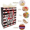 thumbnail image 6 of 12 Packs Gift Bags Assorted Sizes, Birthday Gift Bag with Handles Paper Gift Bags for Birthday, Shopping, Party, Wedding, Christmas All Occassions, Tissue Paper & Greeting Cards Added, 6 of 7