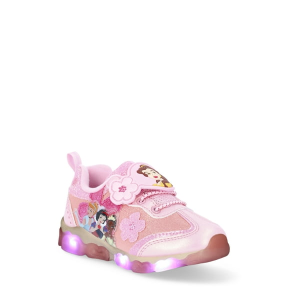 Disney Princess Toddler Girls Light Up Athletic Sneaker