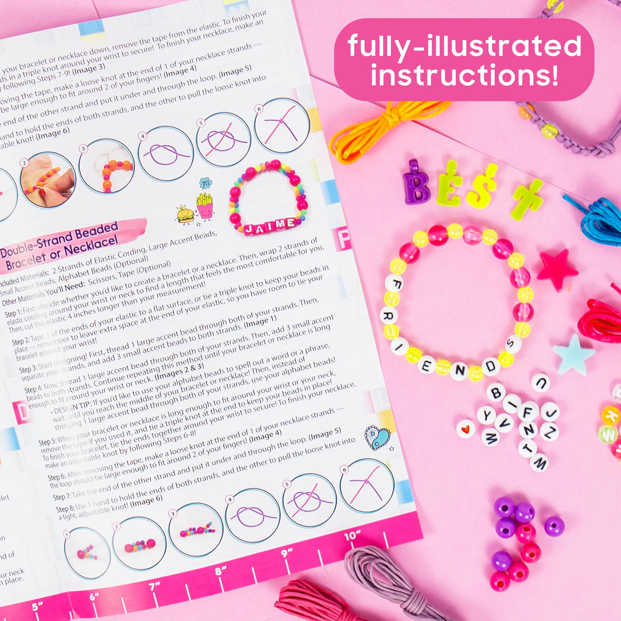 Alphabet Bracelet Kit - Party Bags and Party Bag Fillers | Buy Online at  All About Party Bags