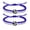 Blue 2PCS, variant on Soccer Bracelets for Men Women and Kids - Stylish Accessories for Soccer Fans Team Spirit Gifts For boys Girls 8-12 and Game Decor… (Blue 2PCS)