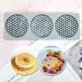 thumbnail image 4 of Multi-Purpose Silicone Mold Heat-Resistant, Non-Stick, Reusable, Easy to Clean, Cupcake Decorating Tool, Honeycomb Lace Mat for Baking Cakes and Chocolates, Kitchen Accessories, 4 of 8