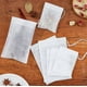thumbnail image 3 of Zhuge 100 bolsas de filtro desechables con cordón de 2,75 x 3,54 pulgadas para bolsitas de infusión de té sueltas para café y especias, 3 of 5