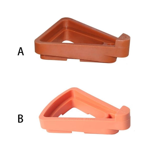 Langgg 12 Pieces Plant Pot Foot Portable Reusable Breathable Universal Replacement Farm Greenhouse Gardening Vase Lifter Support Triangular Fan