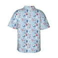 thumbnail image 3 of Picia Animal Gentle Cotton Regular Fit Short Sleeve Casual Hawaiian Shirt for Men-Medium, 3 of 9
