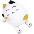thumbnail image 1 of Cat Spoon Rest for Kitchen，Multifunction Ceramic Spoon Rest for Kitchen Counter,Cooking Utensil Holder Stove cover Lid Holder for Stove Modern Spatula Utensil Rest，Cute Spoon Rest Yellow, 1 of 6