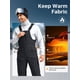 thumbnail image 4 of Overol Impermeable Aislado para Hombre FREE SOLDIER para Nieve (Negro, Talle L/30L), 4 of 8