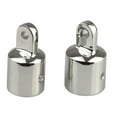 thumbnail image 2 of DAMIFU Heavy Duty Eye End Cap For Canopy Fittings 316 Stainless Steel For Boats, 2 of 9