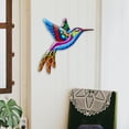 thumbnail image 4 of 2 uds decoración de pared colorida estatua de colibrí escultura ilustraciones decoración libre, 4 of 5