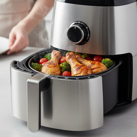 1Pc Clearance Under $5 Air Fryer Mat Iron Pot For Stove, Silica Gel Non-Stick Air Fryer Liner Black