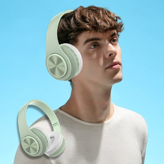 RnemiTe-amo Bluetooth Headphones Over Ear,5.0 Hybrid Active Noise Cancelling Headphones,Wireless Over Ear Bluetooth Headphones,10H Playtime, Hi-Res Audio,for Travel,Home Office