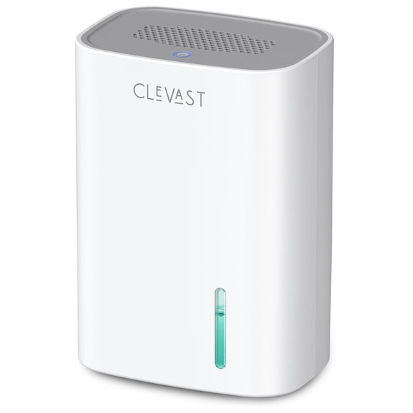 CLEVAST Deshumidificador pequeño para el hogar, mini deshumidificador silencioso de 30 oz para dormi
