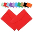 thumbnail image 4 of WEUVEB 60Pcs Colored Business Envelopes Assorted Color Rectangular Paper for Cards and Stamps, 4 of 8