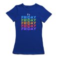 thumbnail image 1 of C'est Vendredi T-shirt Bleu Royal pour Femmes, 1 of 1