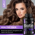 thumbnail image 4 of Suplemento De Queratina De Colágeno De Biotina-Crecimiento Del Cabello Para Hombres Y Mujeres-Vitaminas Para La Piel Y Las Uñas-Apoyo Salud De Articulaciones Y Los Intestinos-Suplementos Para El, 4 of 4