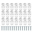 thumbnail image 1 of 30 Pcs Clips de Retenue en Verre Clips de Verre pour Porte d'Armoire Clips de Retenue en Verre pour Porte d'Armoire Pinces pour Miroir Clips de Verre pour Miroir, 1 of 8