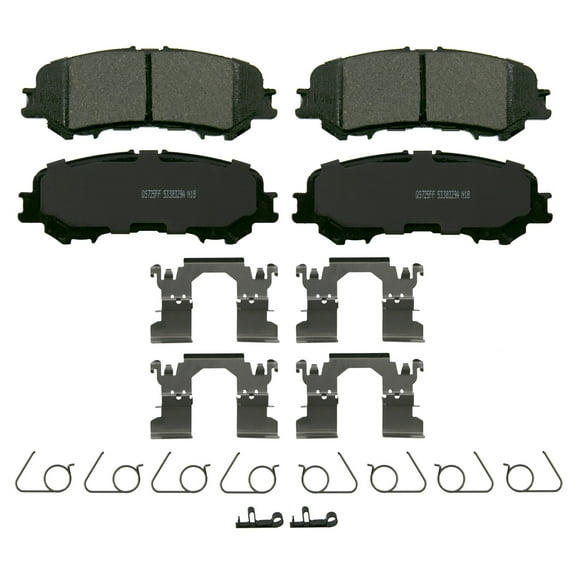 Wagner QuickStop ZD2032 Ceramic Disc Brake Pad Set Fits select: 2017-2019 NISSAN TITAN
